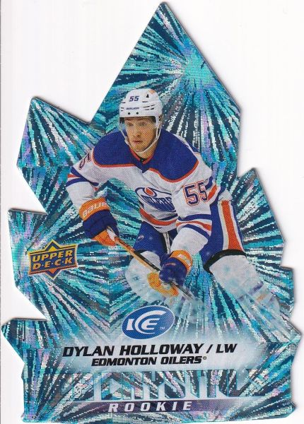 insert RC karta DYLAN HOLLOWAY 22-23 UD Ice Ice Crystals Rookie číslo IC-46